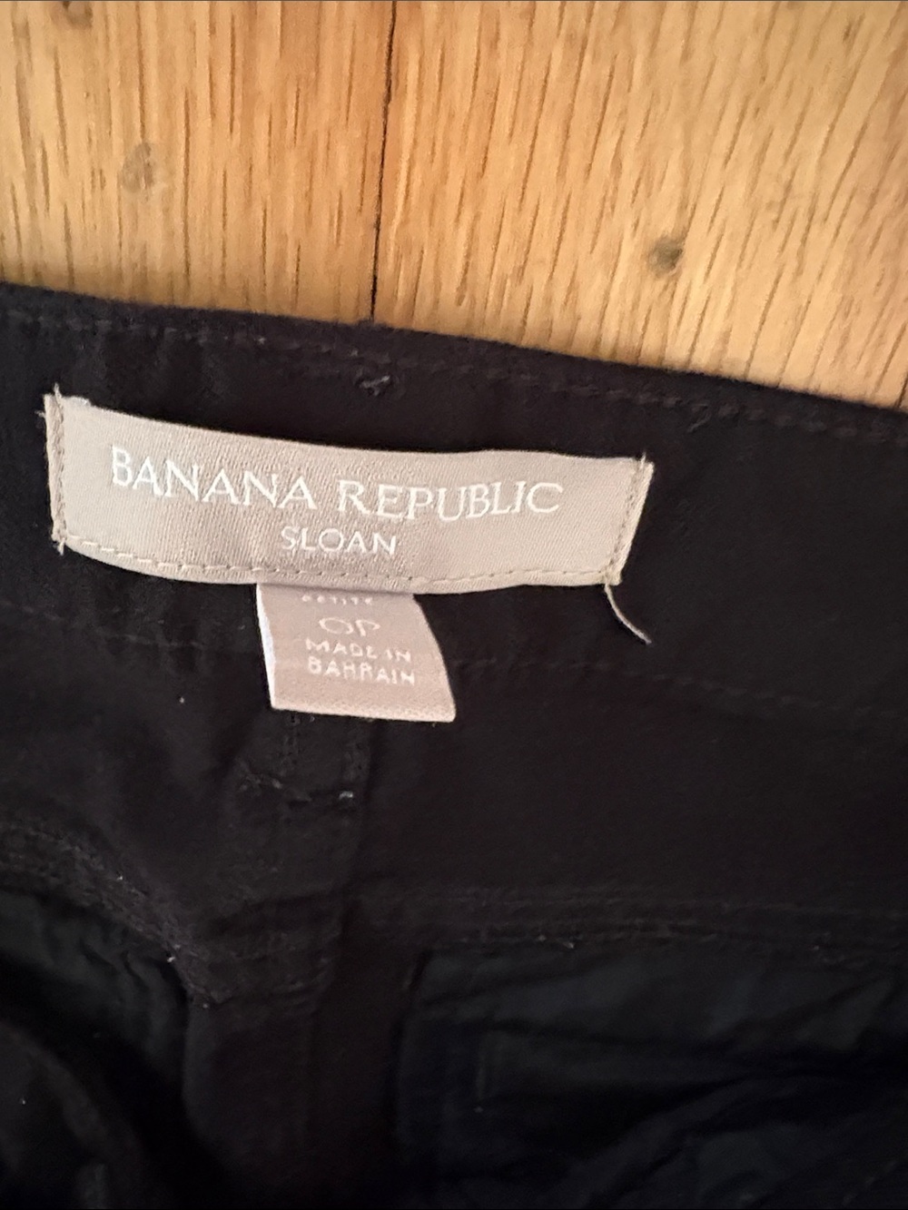 Black Stretch Moto-Style Pants and one work pant - Picture 2 of 8